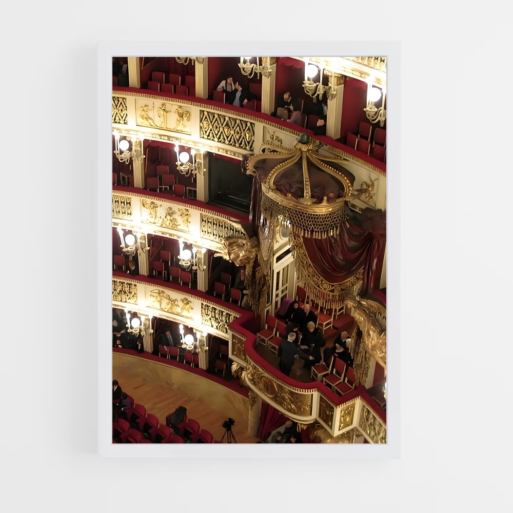 Poster Échos du Bolchoï – affiche Danse (vue 3)